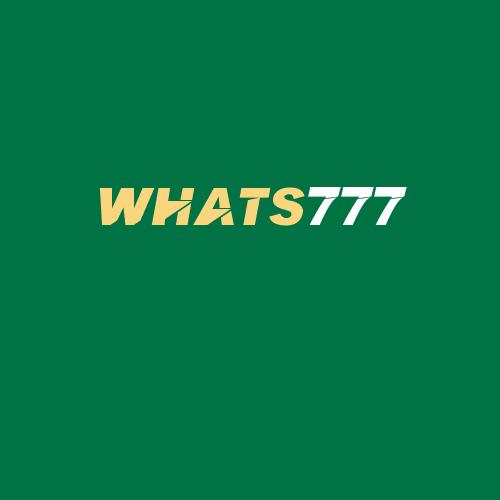 Logo da WHATS777